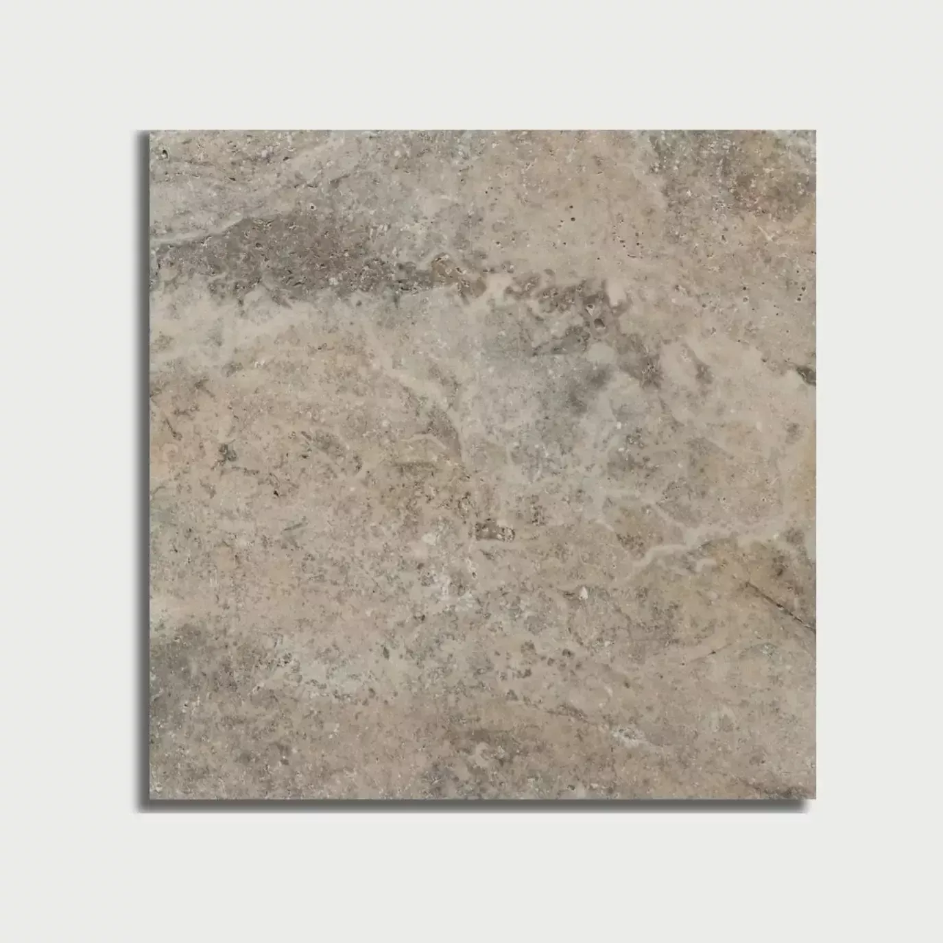 Silver Tumbled Travertine Pavers 24x24