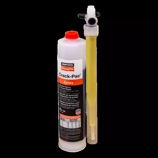 Simpson Crack-Pac 9-oz. Single-Cartridge Injection Epoxy