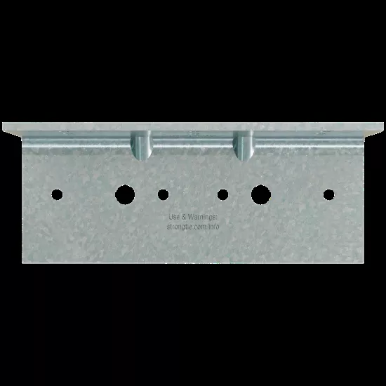 Simpson FC 2" x 3-1/2" x 5" 12-Gauge Bypass Framing Fixed-Clip Connector - 25/box