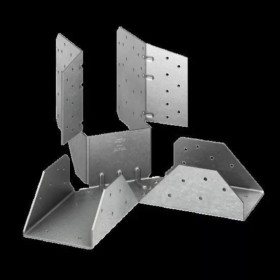 Simpson HHRC Galvanized Hip-Ridge Connector for 4x Ridge, 4x Hip
