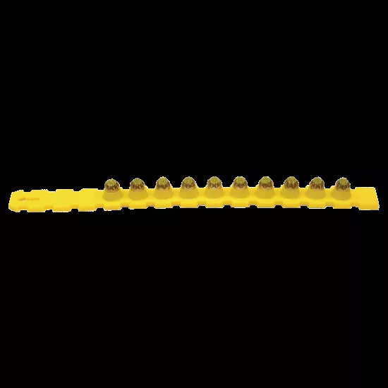 Simpson P27SL 0.27-Caliber Plastic, 10-Shot Strip Loads, Yellow - 100/box