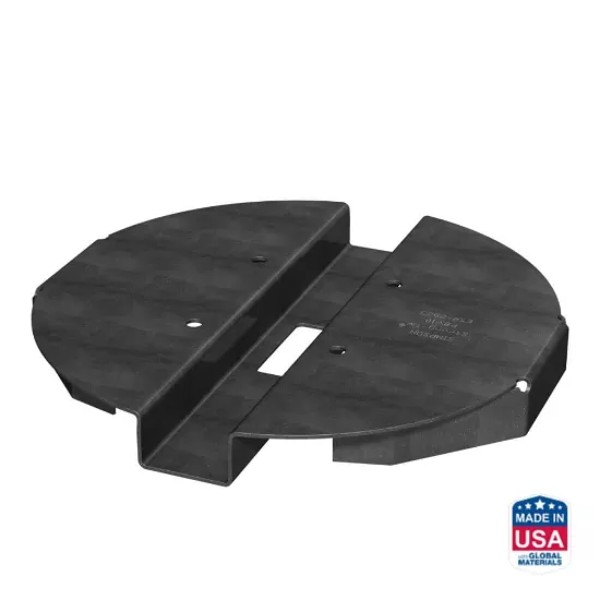 Simpson PBV - 10" Hidden Standoff Post Base