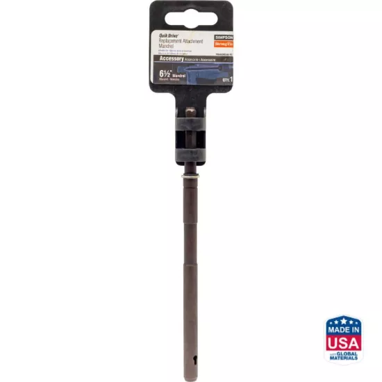 Simpson PMANDREL - 6-1/2" Replacement Mandrel for Quik Drive Systems
