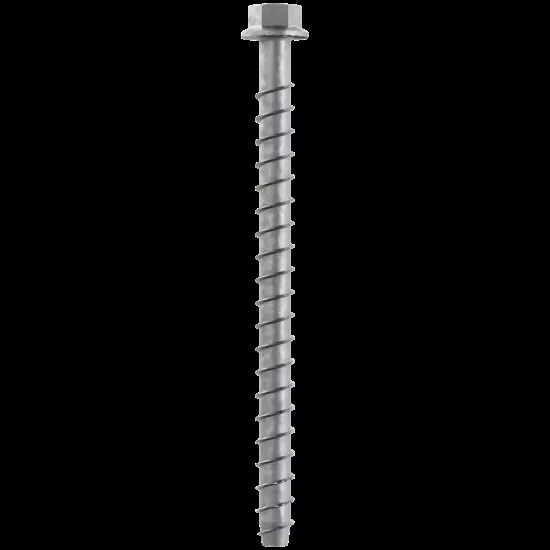 Simpson Titen HD 3/8" x 6" Mechanically Galvanized Heavy-Duty Screw Anchor - 50/box