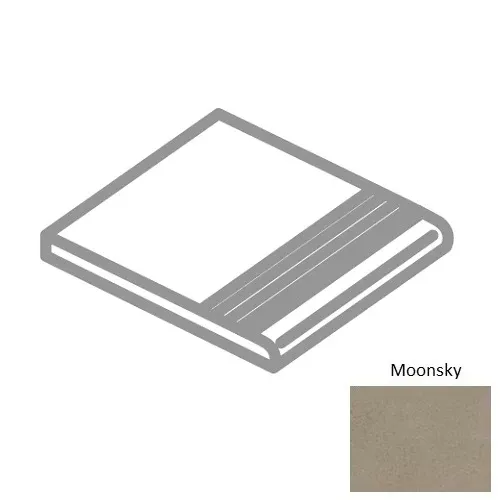 Sky Moonsky Porcelain Floor Trim - 12" x 12" Stair Tread