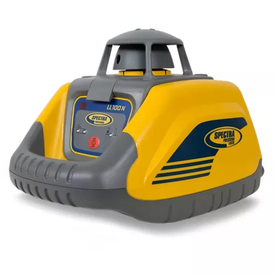 Spectra Precision LL100N-1 - Laser Level Package with Receiver, Clamp, Tripod, Grade Rod