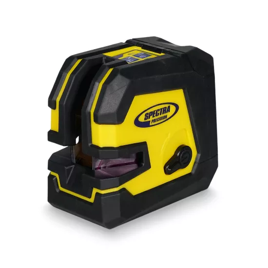 Spectra Precision LT180G - Green Crossline & 4 Point Laser Level with Accessories
