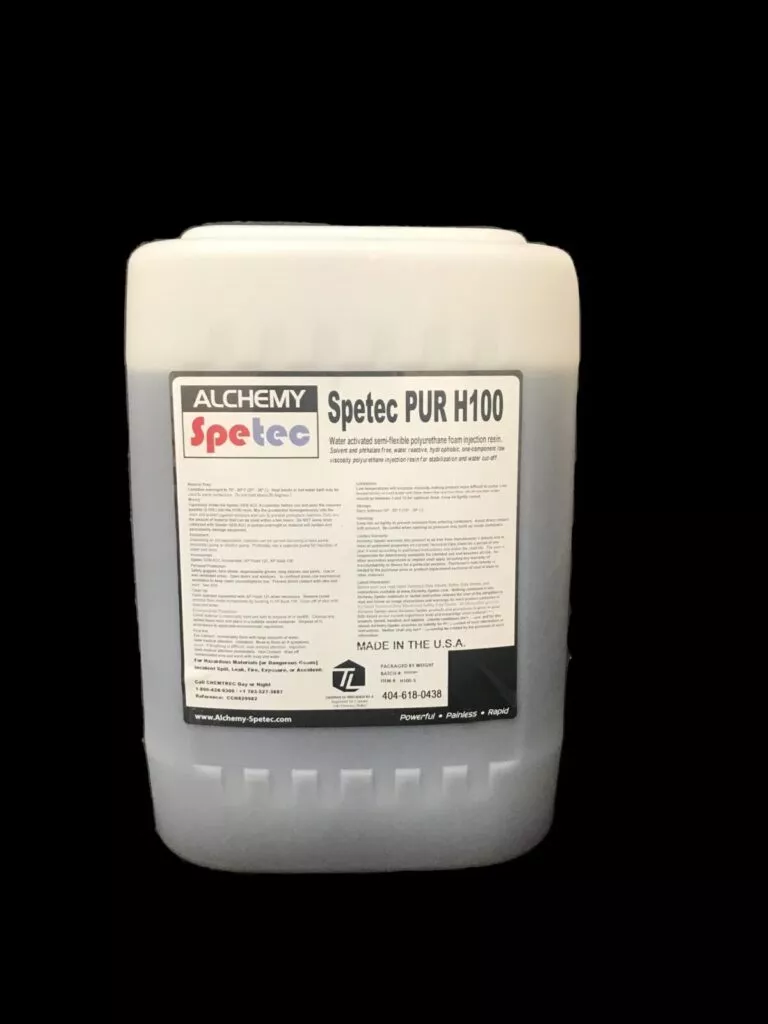 Spetec Pur H100: Injection Resin 5 Gallon