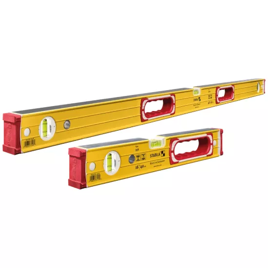 Stabila 48"/16" Classic Combo Level Set TYPE 196 Heavy Duty Level