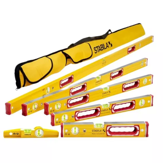 Stabila Type 196 Classic 6 Level Set & Case