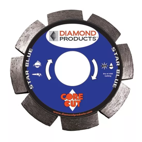 Star Blue Segmented Tuck Point Diamond Blade - 4-1/2" x .250 tuck point