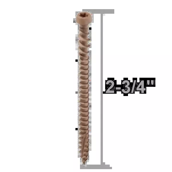 Starborn CAP-TOR Carbon Steel 2-3/4" Screws