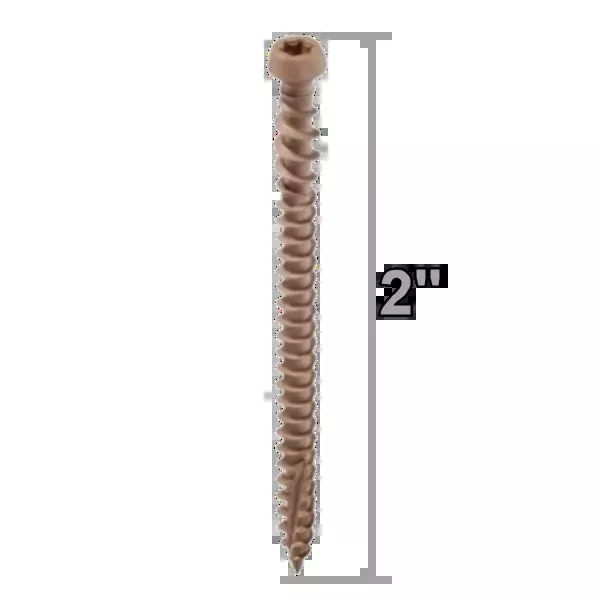 Starborn CAP-TOR Carbon Steel 2" Screws