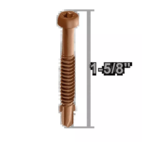 Starborn CAP-TOR Stainless Steel Metal Framing 1-5/8"Screws