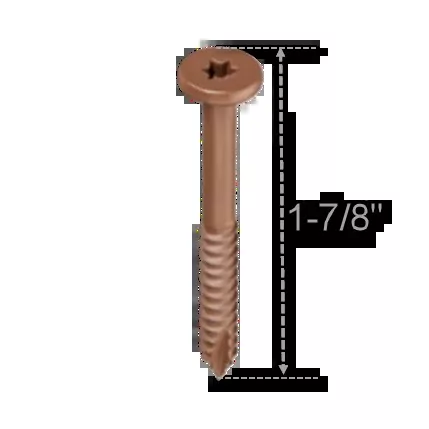 Starborn Fascia Screws - Carbon Steel