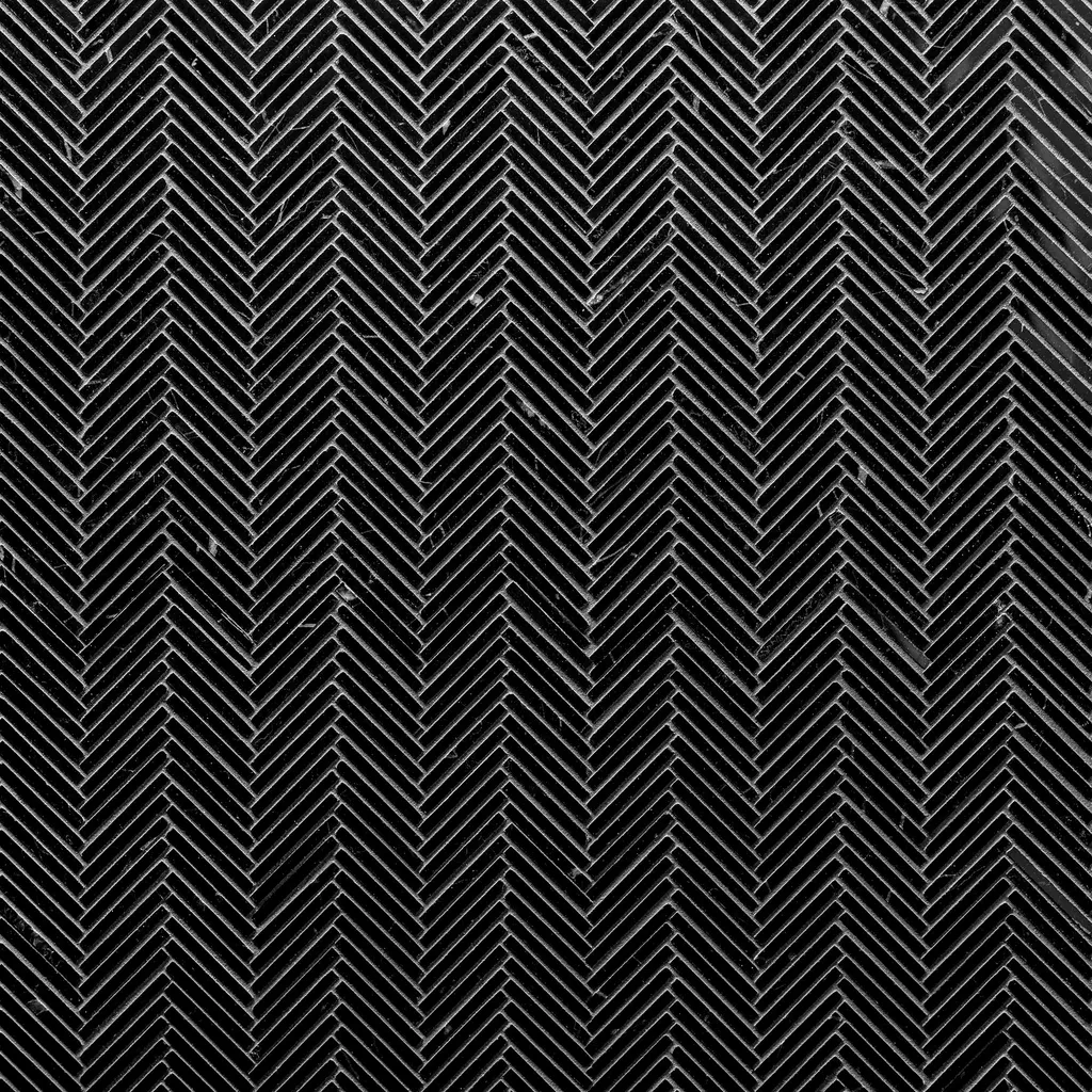 Thin Herringbone Nero Marble Swatch Card