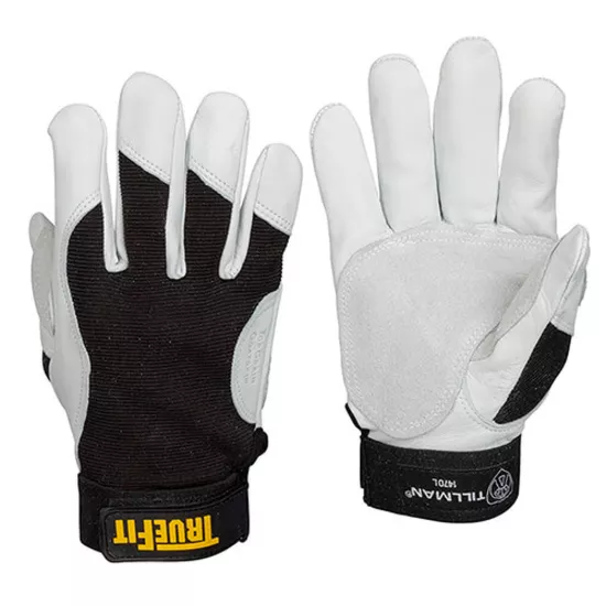 Tillman Pearl Goat Palm Spandex LG Glove