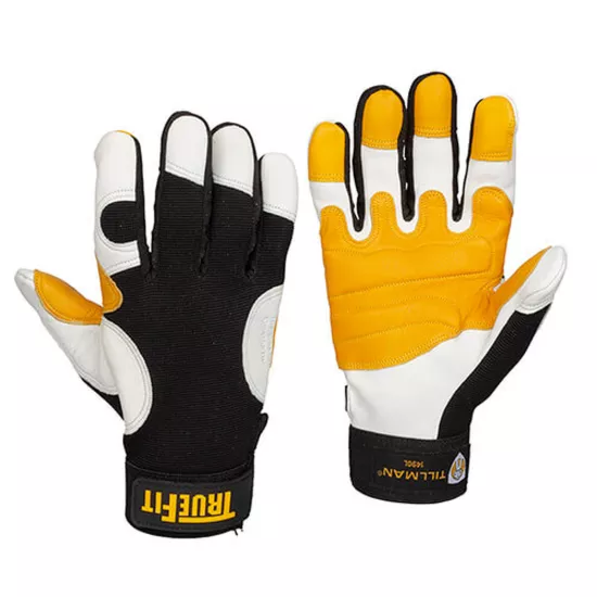 Tillman Pearl/Gold Goat Palm 2X Glove