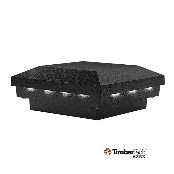 Timbertech/Azek Impression Rail Express Indirect Post Cap Light