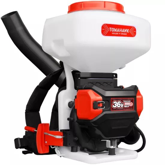 Tomahawk 5 Gallon Battery-Powered Fertilizer Spreader