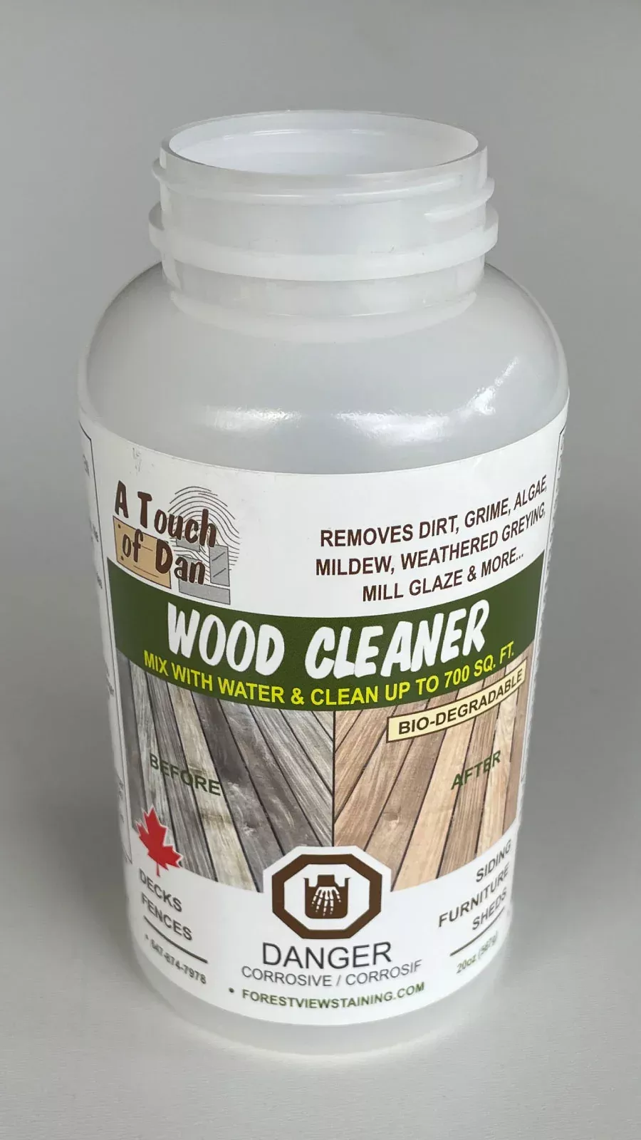 A Touch of Dan Wood Cleaner