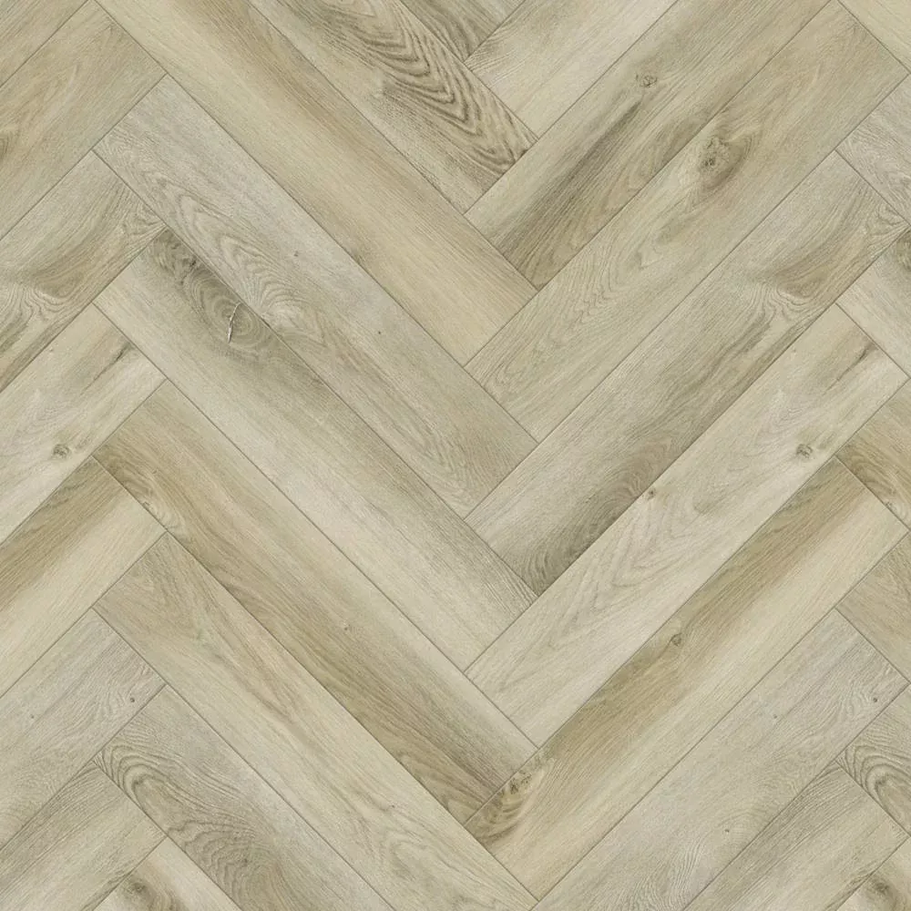 Treasure Lakes Herringbone Crater 5x25 7mm 20mil EIR w/EVA Foam SPC Core Vinyl Plank Flooring