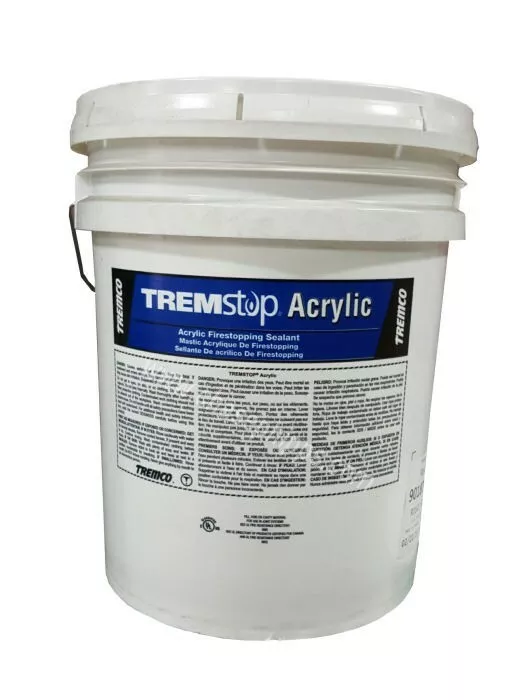 Tremstop Acrylic: 5G Pail Firestop Sealant