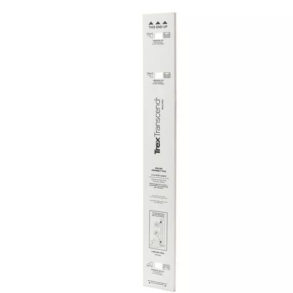 Trex Transcend PVC Horizontal Installation Template