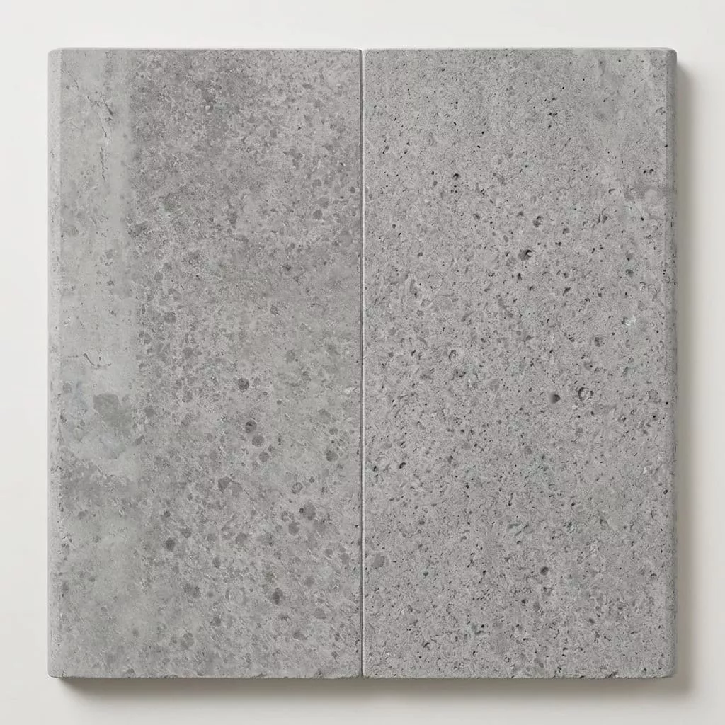 Tufa Limestone Coping 12x24 Honed Bullnose1.25 inch