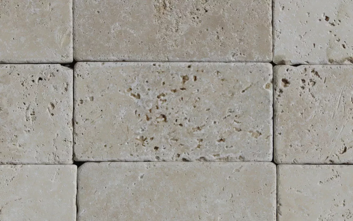 Turco Classico Cross Cut Travertine Tile - Tumbled