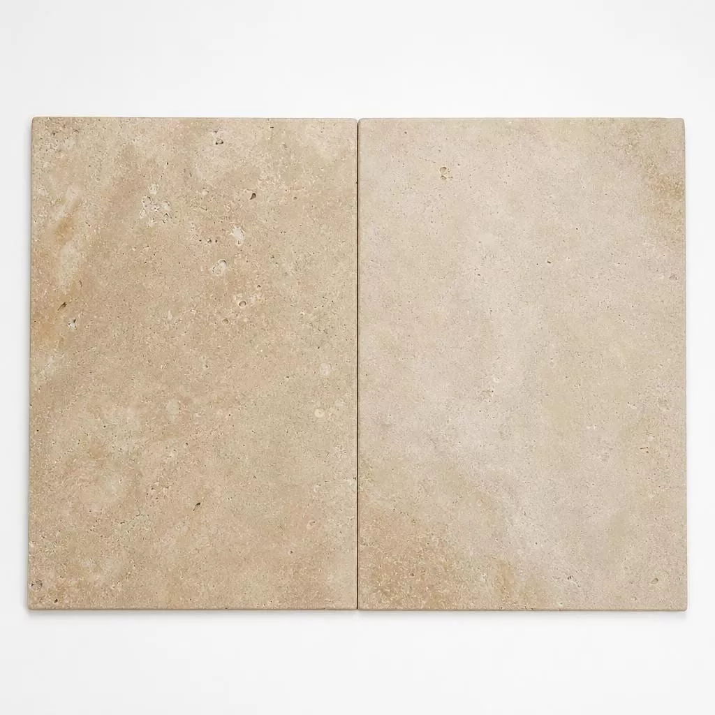 Tuscany Beige 16x24 HUFB Travertine Pool Coping