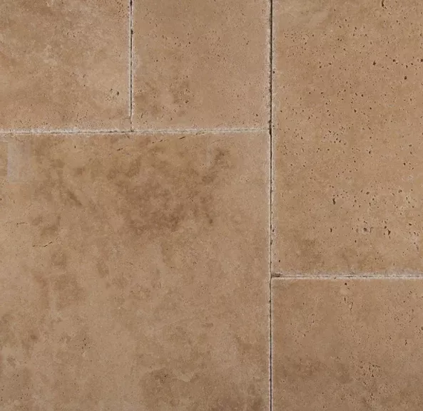 Tuscany Hazelnut Travertine Versailles Pattern - Mixed
