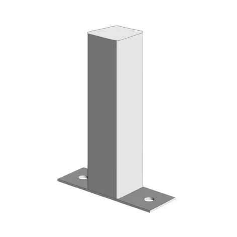 Uni-Pier Post 75 x 75 x 2.5mm Post Stirrup 2400mm