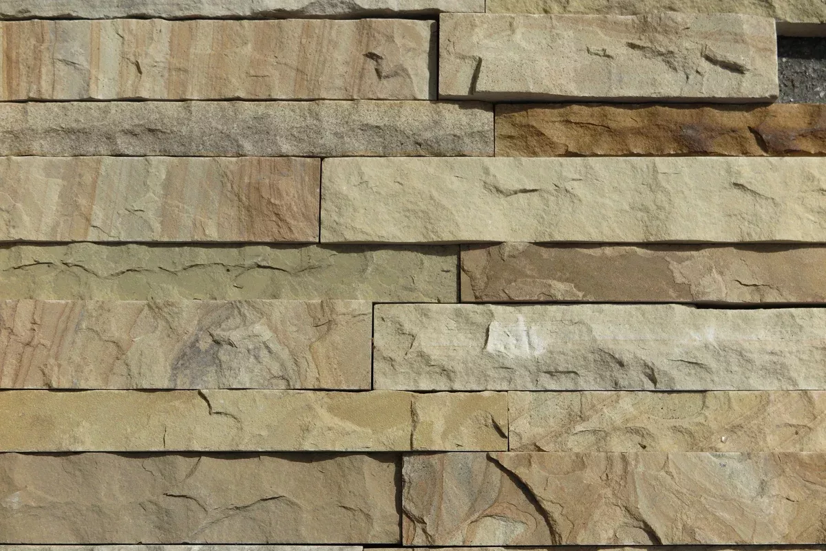 Utah Sunrise Sandstone Ledgestone - Split Face