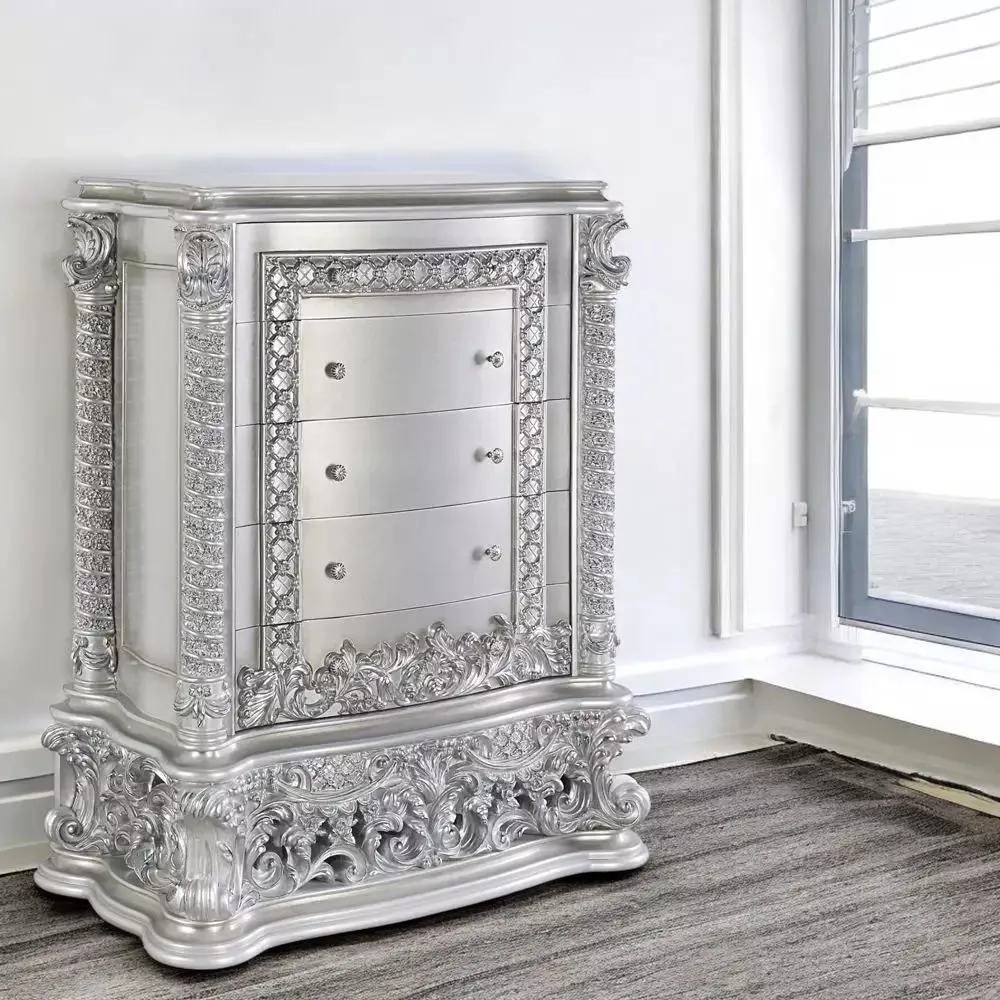 Valkyrie - Chest - Antique Platinum