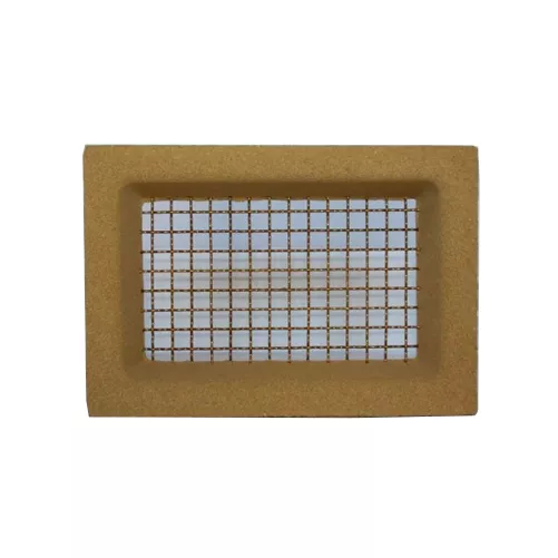 Vent Cream 230 x 160 Brass Wire Ventilation Aleta