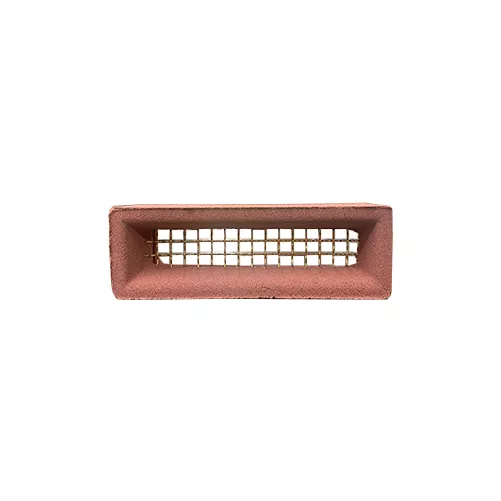 Vent Red 230 x 75 Brass Wire Ventilation Aleta