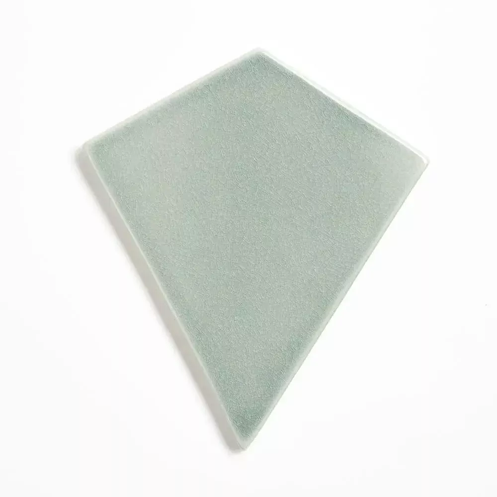 Verdant Crackled Diamante Ceramic Tiles 6x6