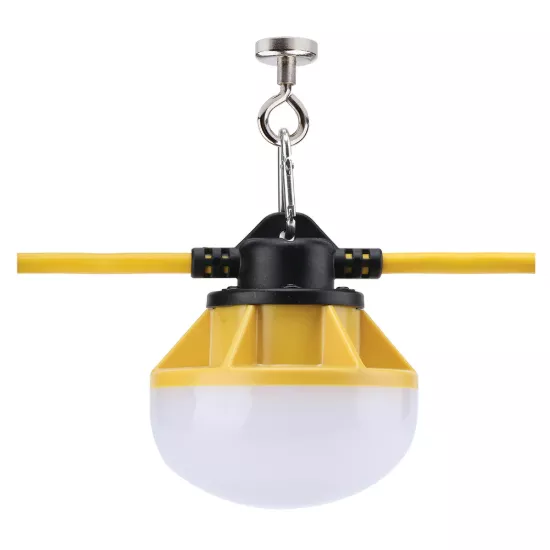 Voltec 100ft 16/3 SJTW LED Light String with Ten 16 Watt LED Heads