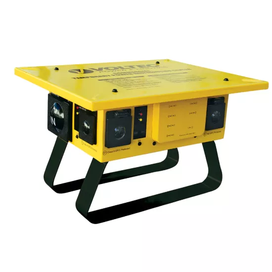 Voltec 20 Amp 5-20R T-Slot T-Box with 6 GFCI