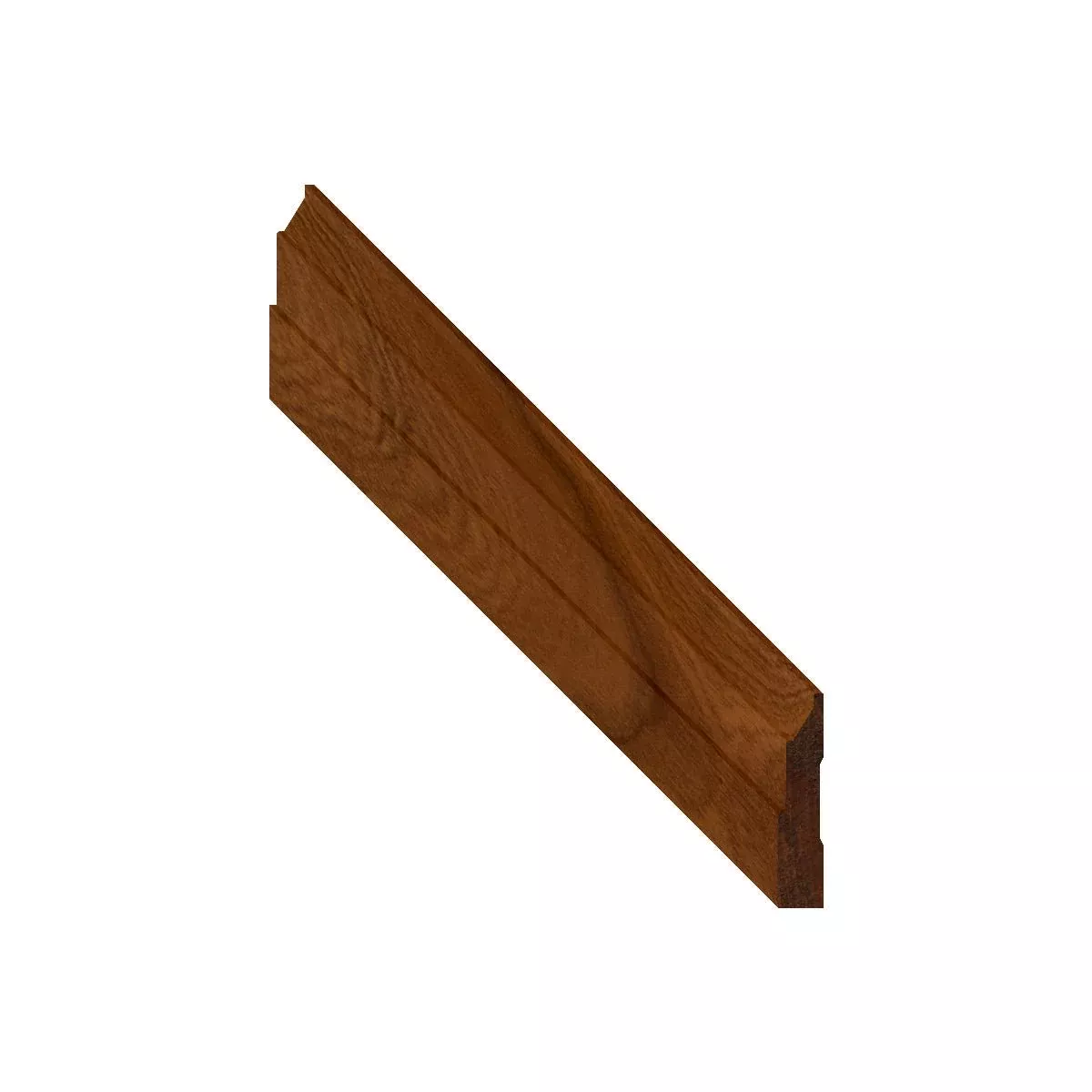Walnut Contemporary Case Molding