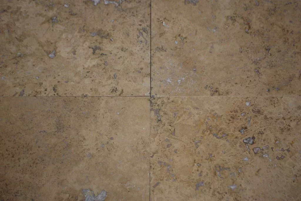 Walnut Cross Cut Travertine Tile - Polished