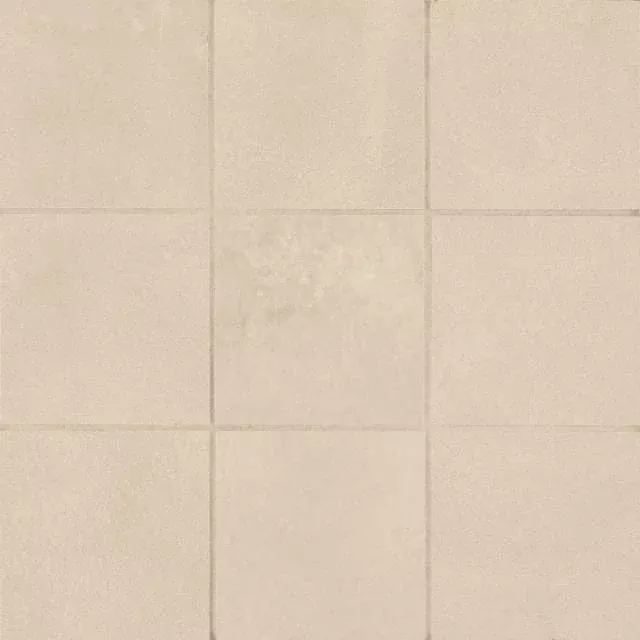 Wave Sand 4x4 12x12 Sheet Honed Glass Mosaic