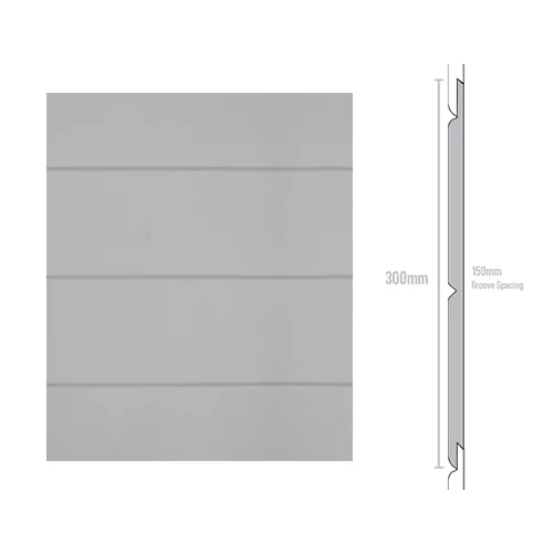 Weathertex Selflok VGroove 150mm Smooth 300 x 3660mm