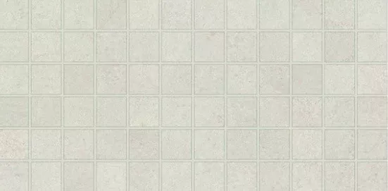 Windmere Scottish White Ceramic Mosaic - 2" x 2"