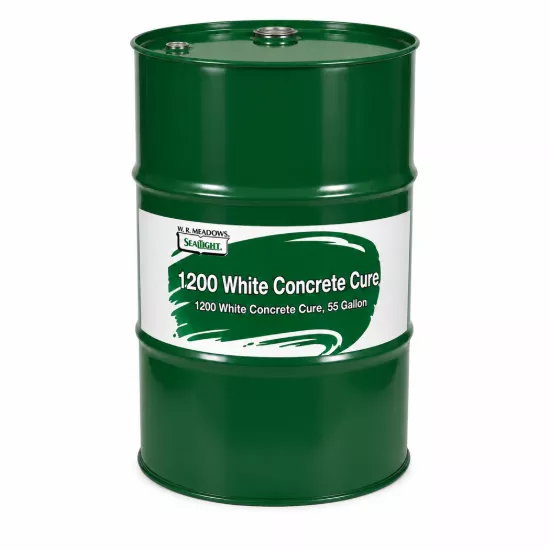 WR Meadows 1200 White Concrete Cure - 55 Gallon
