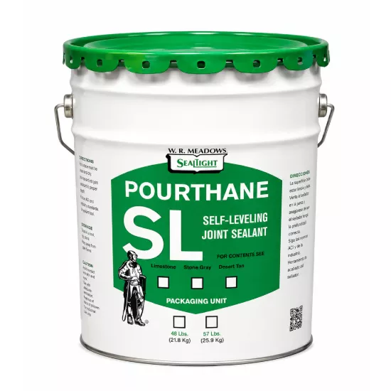 WR Meadows POURTHANE SL Self-Leveling Joint Sealant - Gray - 5 Gallon