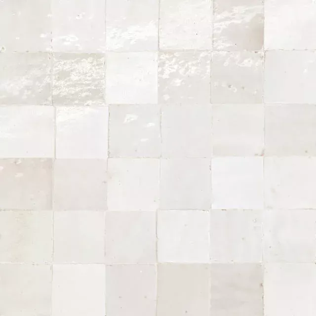 Zagora Blanc 2x2 Gloss Decorative Ceramic Mosaic