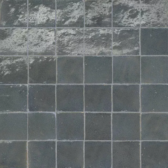 Zagora Charcoal 12x12 Gloss Decorative Ceramic Mosaic
