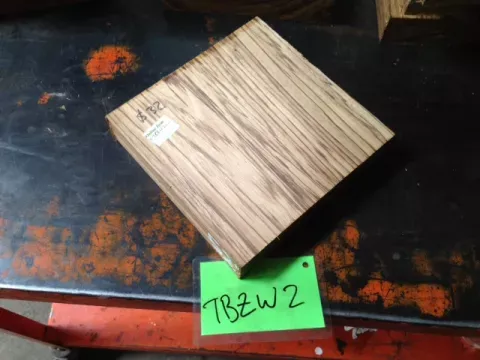 Zebrawood Bowl Blank TBZW2